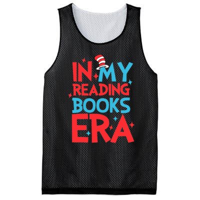 In My Reading Books Era Teachers Autism Awareness Book Lover Mesh Reversible Basketball Jersey Tank