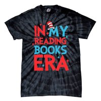 In My Reading Books Era Teachers Autism Awareness Book Lover Tie-Dye T-Shirt