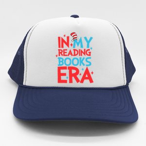 In My Reading Books Era Teachers Autism Awareness Book Lover Trucker Hat