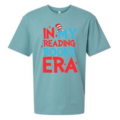 In My Reading Books Era Teachers Autism Awareness Book Lover Sueded Cloud Jersey T-Shirt