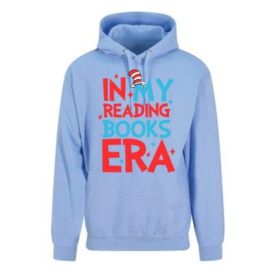 In My Reading Books Era Teachers Autism Awareness Book Lover Unisex Surf Hoodie