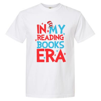 In My Reading Books Era Teachers Autism Awareness Book Lover Garment-Dyed Heavyweight T-Shirt