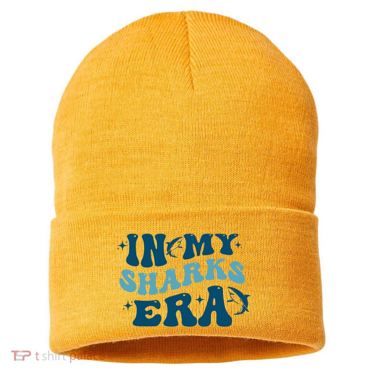 In My Sharks Era Groovy Sustainable Knit Beanie