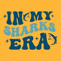 In My Sharks Era Groovy Pom Pom 12in Knit Beanie