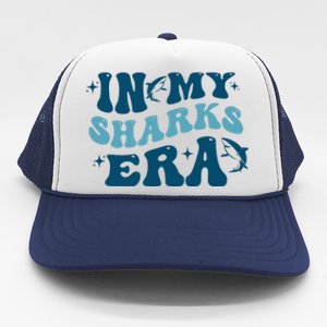 In My Sharks Era Groovy Trucker Hat