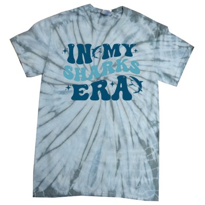 In My Sharks Era Groovy Tie-Dye T-Shirt