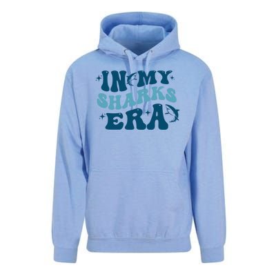 In My Sharks Era Groovy Unisex Surf Hoodie