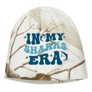 In My Sharks Era Groovy Kati - Camo Knit Beanie