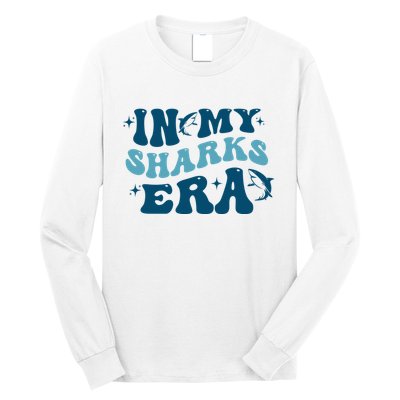 In My Sharks Era Groovy Long Sleeve Shirt