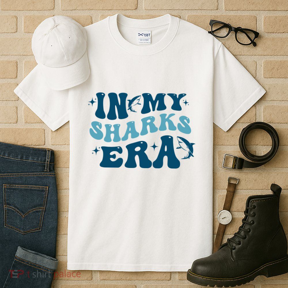 In My Sharks Era Groovy Tall T-Shirt