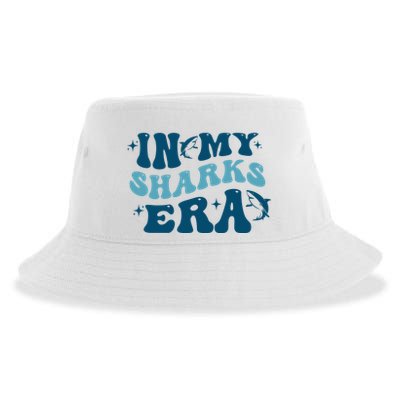 In My Sharks Era Groovy Sustainable Bucket Hat