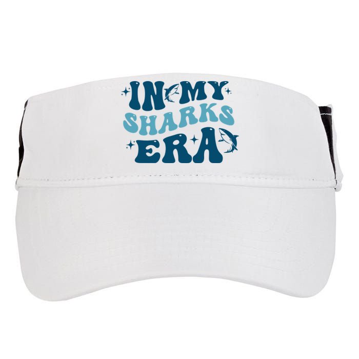 In My Sharks Era Groovy Adult Drive Performance Visor