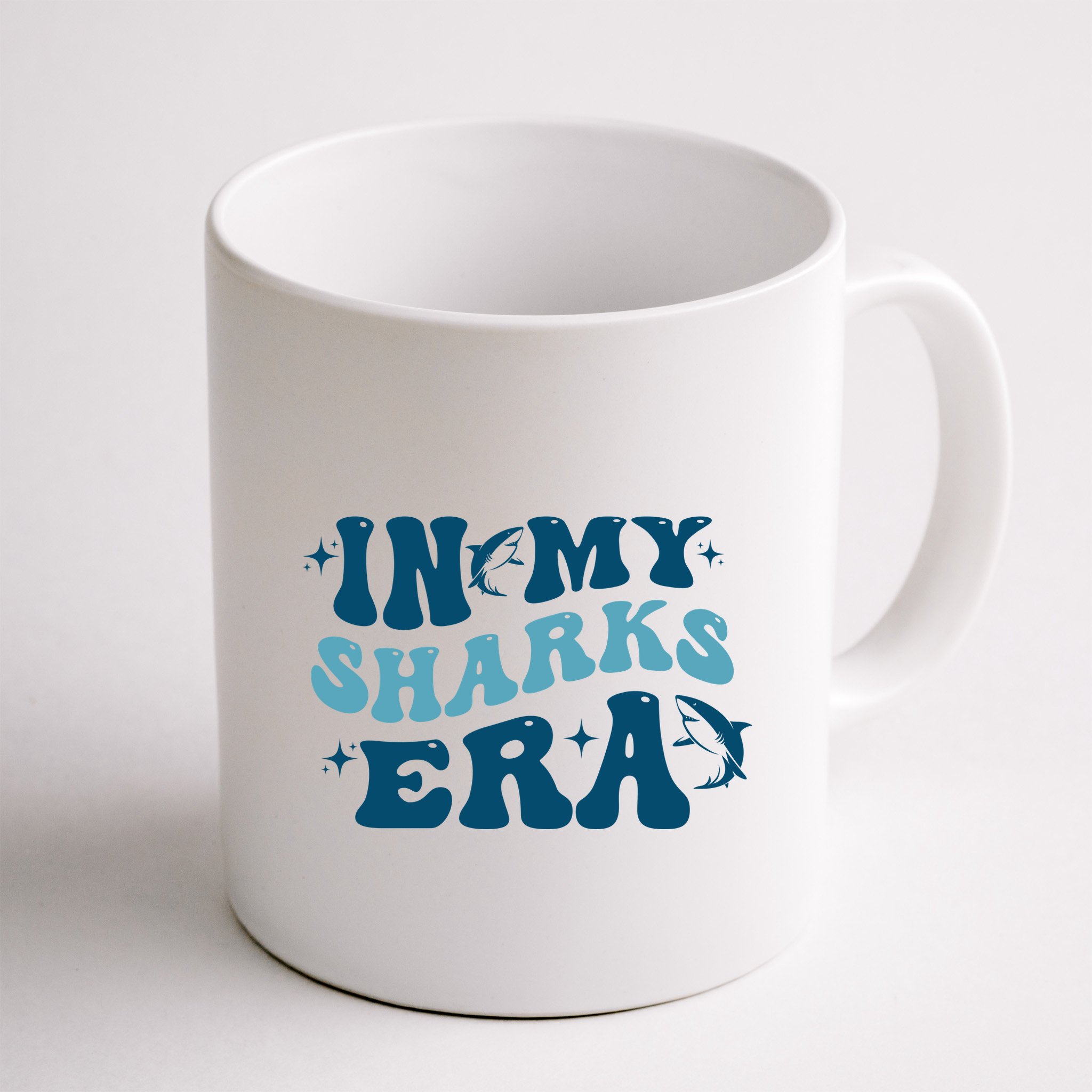 In My Sharks Era Groovy Mug