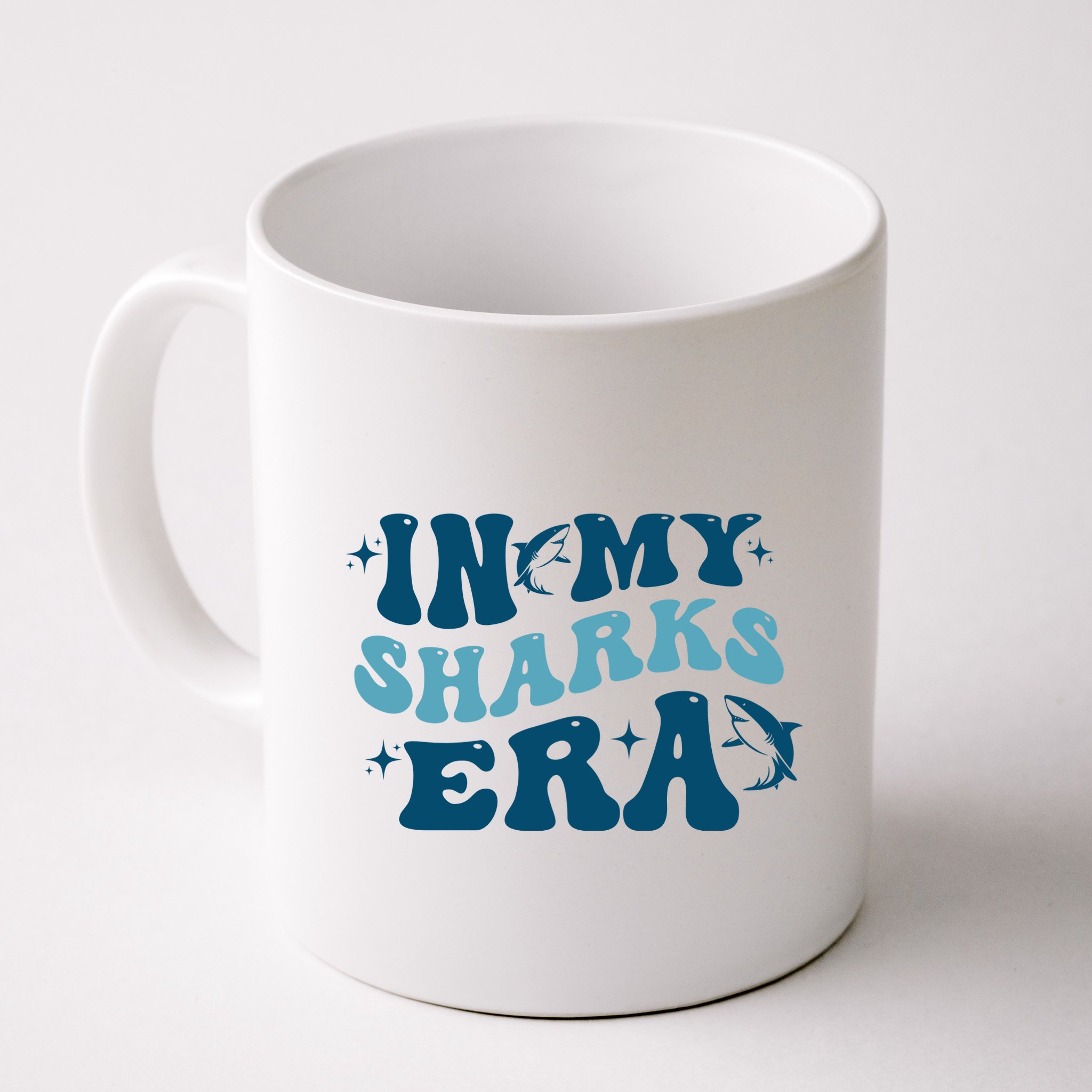 In My Sharks Era Groovy Mug