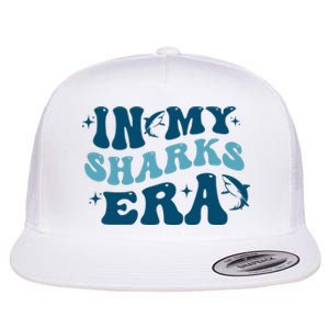 In My Sharks Era Groovy Flat Bill Trucker Hat