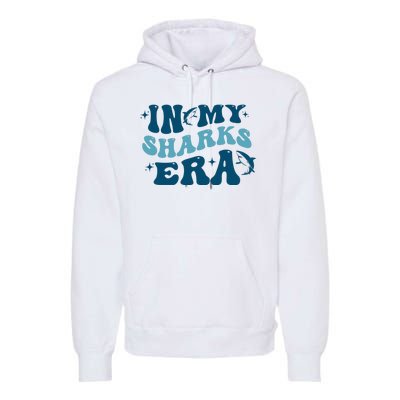 In My Sharks Era Groovy Premium Hoodie