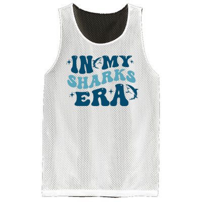 In My Sharks Era Groovy Mesh Reversible Basketball Jersey Tank