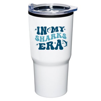 In My Sharks Era Groovy Tumbler