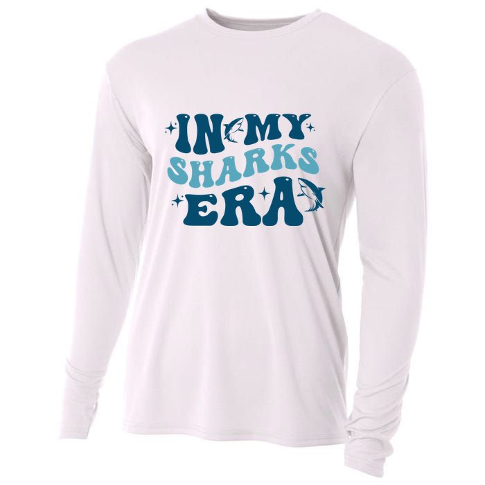 In My Sharks Era Groovy Cooling Performance Long Sleeve Crew