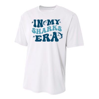 In My Sharks Era Groovy Performance Sprint T-Shirt