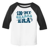 In My Sharks Era Groovy Toddler Fine Jersey T-Shirt