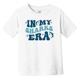 In My Sharks Era Groovy Toddler T-Shirt