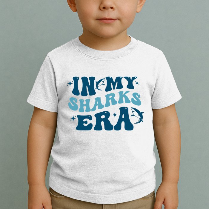 In My Sharks Era Groovy Toddler T-Shirt