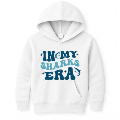 In My Sharks Era Groovy Kids Hoodie
