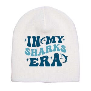 In My Sharks Era Groovy Short Acrylic Beanie