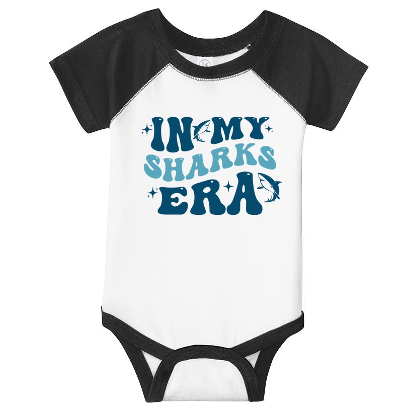 In My Sharks Era Groovy Infant Baby Jersey Bodysuit