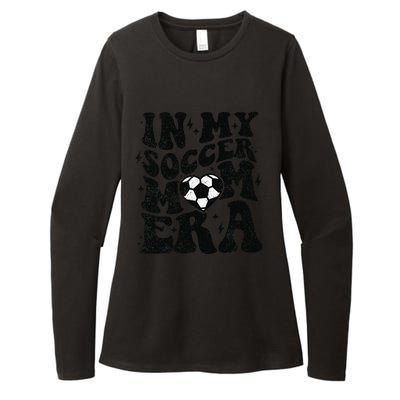 In My Soccer Mom Era Retro Soccer Mama Mothers Day Womens CVC Long Sleeve Shirt