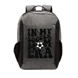 In My Soccer Mom Era Retro Soccer Mama Mothers Day Vector Backpack