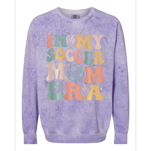 In My Soccer Mom Era Colorblast Crewneck Sweatshirt