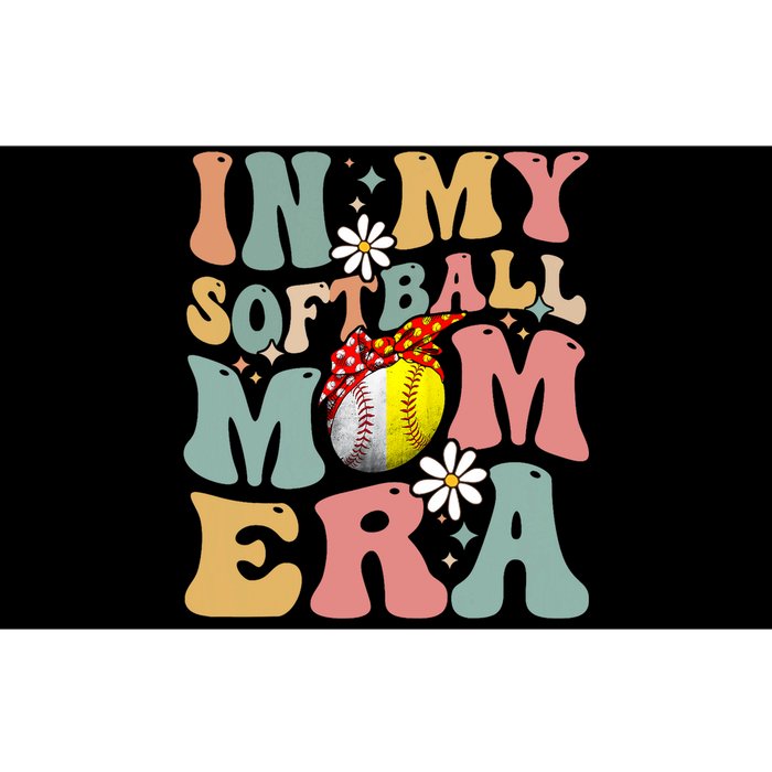 In My Softball Mom Era Funny Softball Mama MotherS Day Gift Bumper Sticker