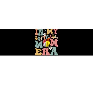 In My Softball Mom Era Funny Softball Mama MotherS Day Gift Bumper Sticker