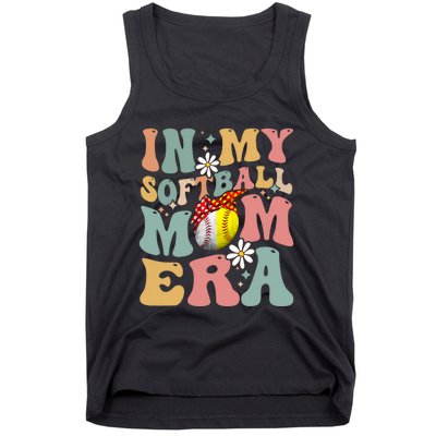 In My Softball Mom Era Funny Softball Mama MotherS Day Gift Tank Top