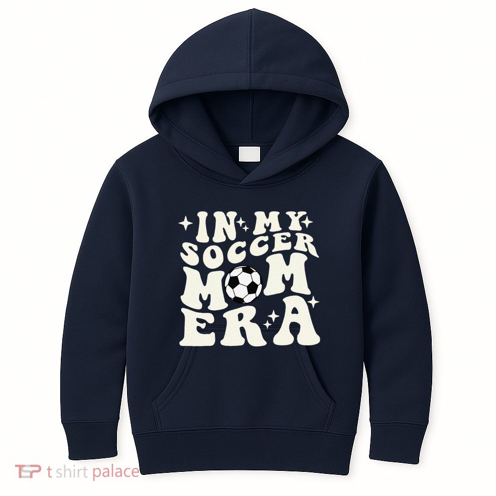 In My Soccer Mom Era Kids Hoodie
