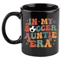 In My Soccer Auntie Era 11oz C Handle Ceramic Mug