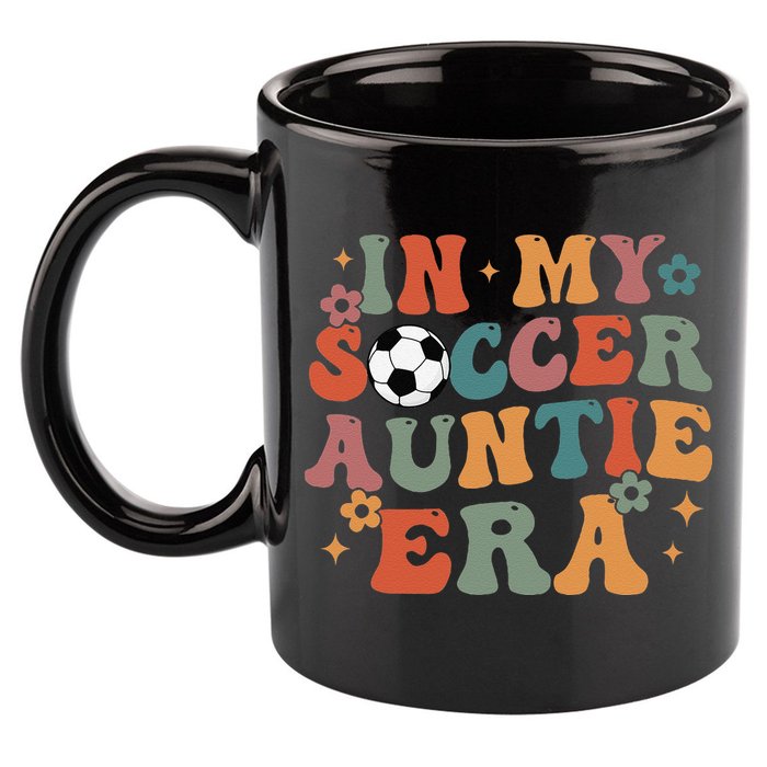 In My Soccer Auntie Era 11oz C Handle Ceramic Mug