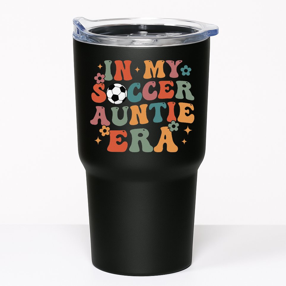 In My Soccer Auntie Era Tumbler