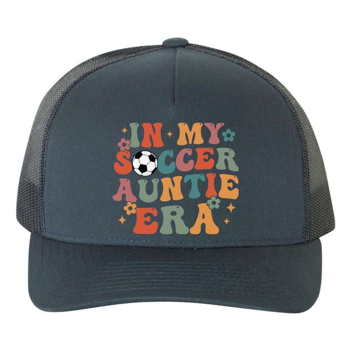 In My Soccer Auntie Era Yupoong Adult 5-Panel Trucker Hat