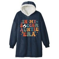 In My Soccer Auntie Era Hooded Wearable Blanket