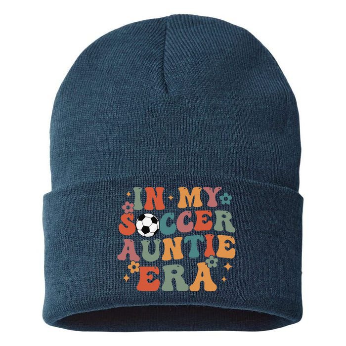 In My Soccer Auntie Era Sustainable Knit Beanie