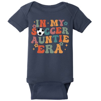In My Soccer Auntie Era Baby Bodysuit