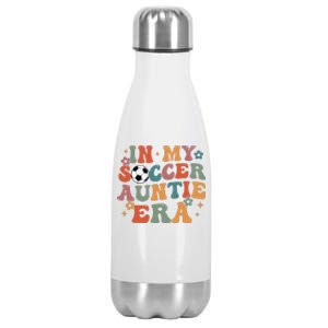 In My Soccer Auntie Era Stainless Steel Insulated Water Bottle