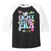 In My Staar Era Motivational Testing Test Day Funny Teacher Gift Toddler Fine Jersey T-Shirt