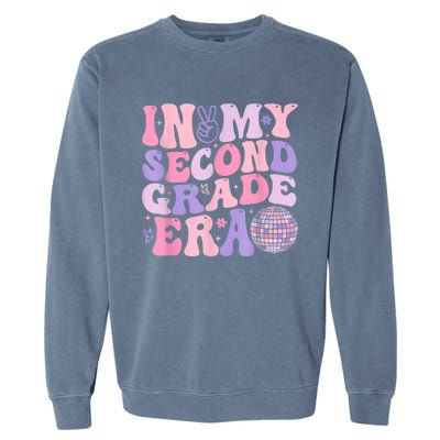 In My Second Grade Era Back To School Teacher Garment-Dyed Sweatshirt