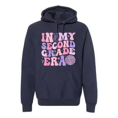 In My Second Grade Era Back To School Teacher Premium Hoodie