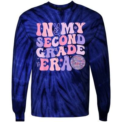 In My Second Grade Era Back To School Teacher Tie-Dye Long Sleeve Shirt