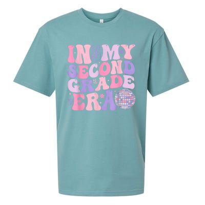 In My Second Grade Era Back To School Teacher Sueded Cloud Jersey T-Shirt